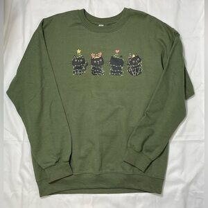 Cat Themed Christmas Sweater